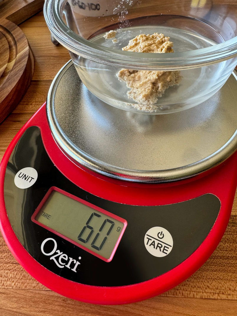 IMG_0114 60 grams of sourdough starter