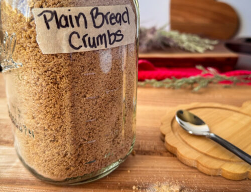 Whole Wheat Einkorn Sourdough Breadcrumbs