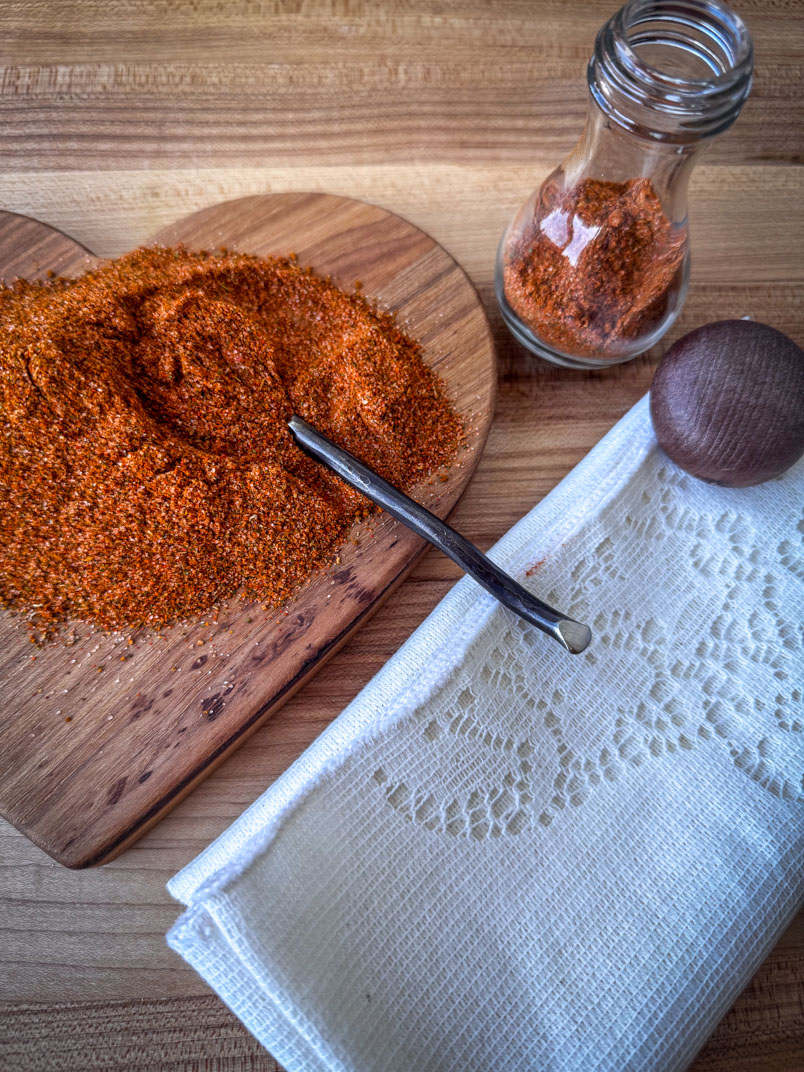 Mixing All-Purpose Season Salt