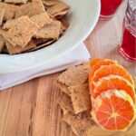 Whole Wheat Sourdough Crackers | A healthy Snack
