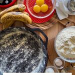 how to make homemade cast-iron banana cake