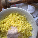 finely chopped ginger for a healthy ginger recipe