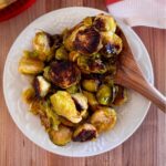 Sweet and Tangy Honey Roasted Brussel Sprouts