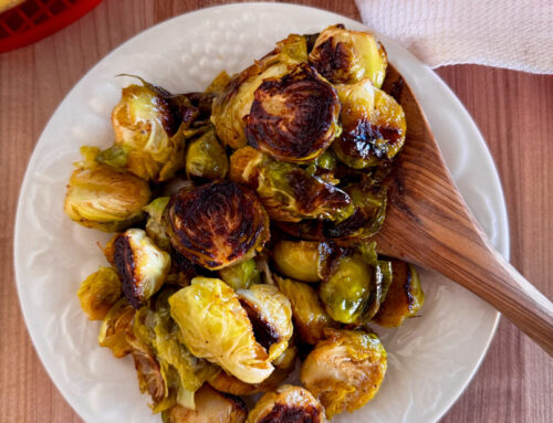 Honey Roasted Brussel Sprouts