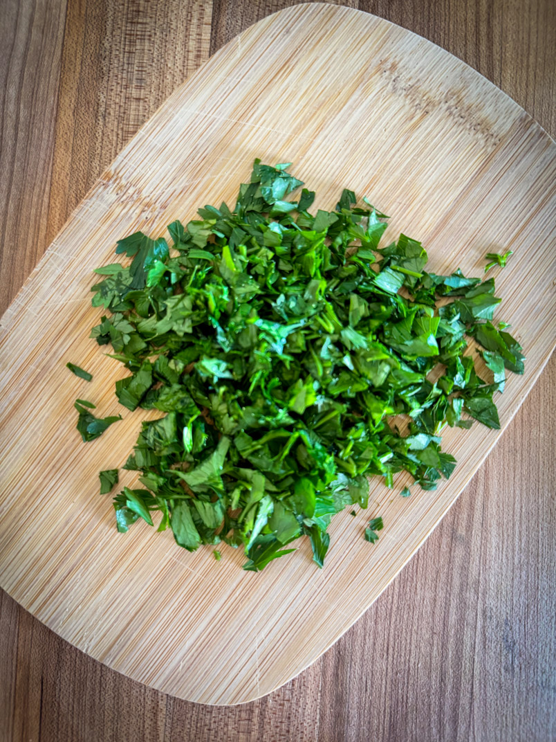 parsley for spaghetti squash recipe