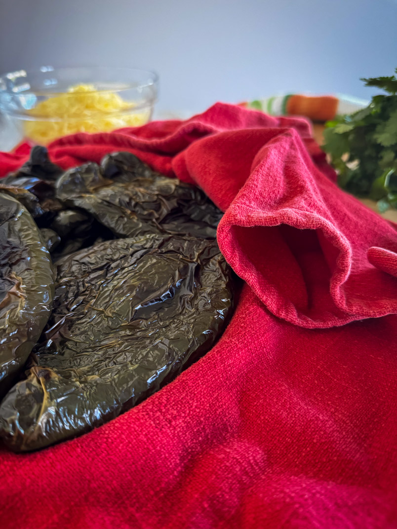 covered poblano peppers poblano peppers for peeling