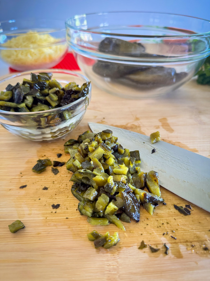 diced roasted poblano peppers diced roasted poblano peppers