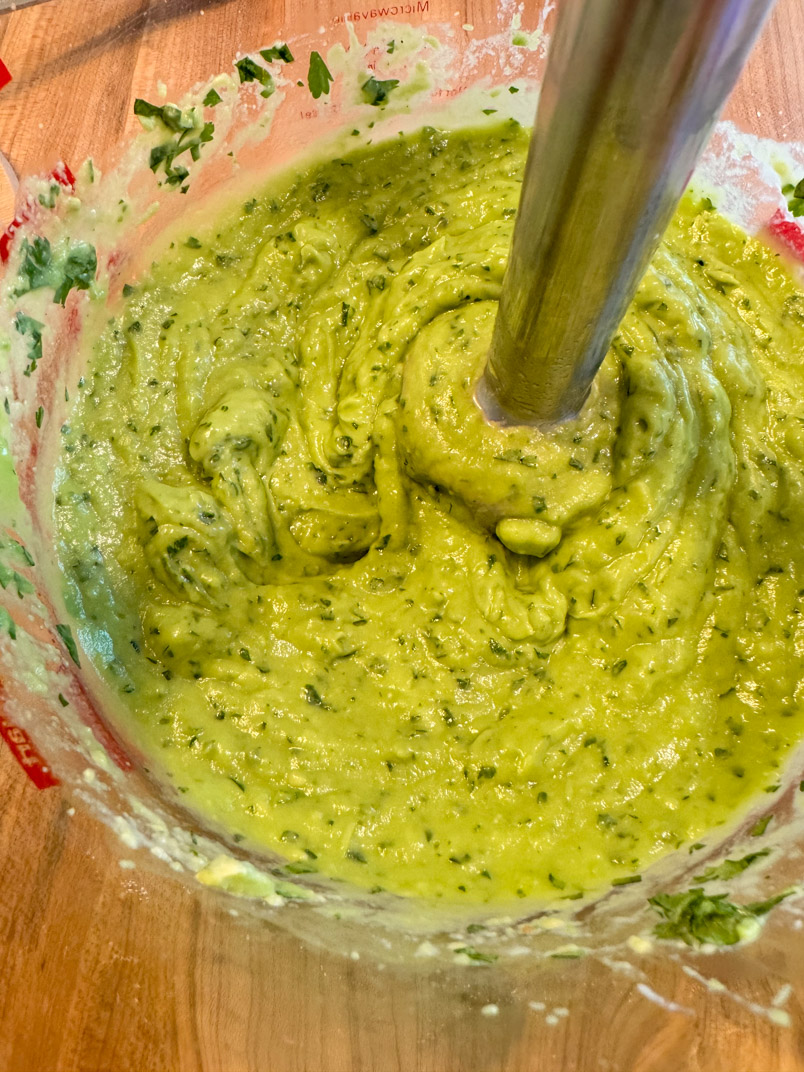 creamy avocado dip
