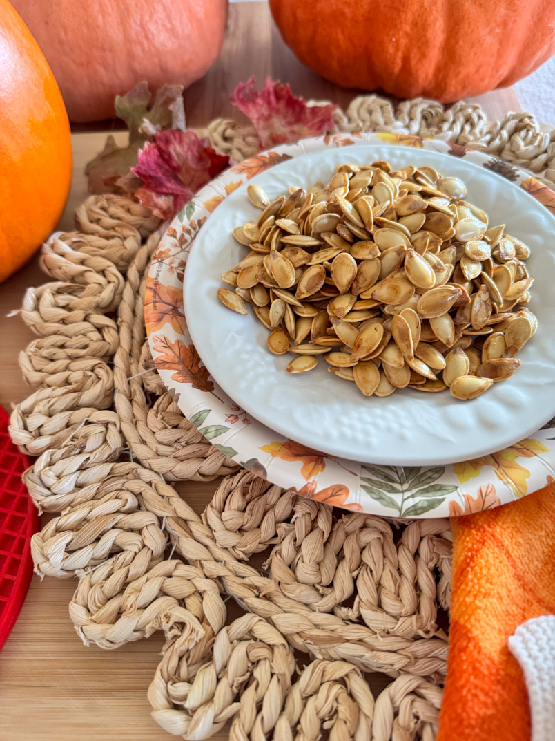 Sugar Pumpkin Roasted Pumpkin Seeds