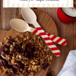 honey and maple pecan granola
