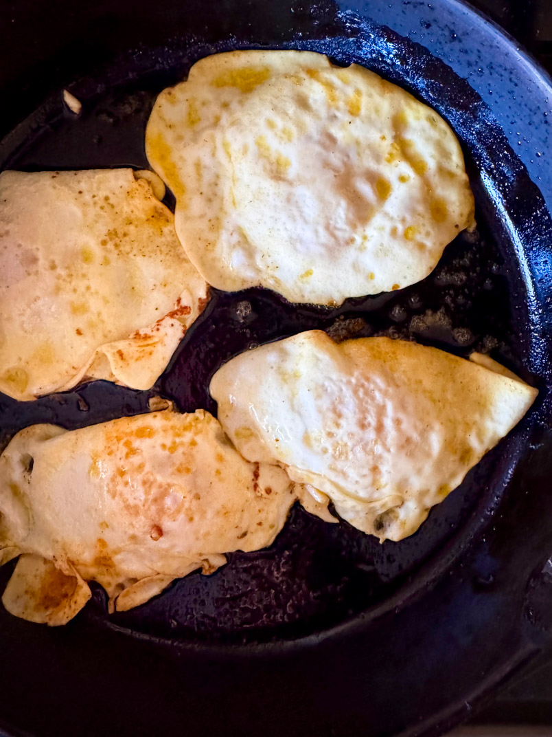 fried eggs