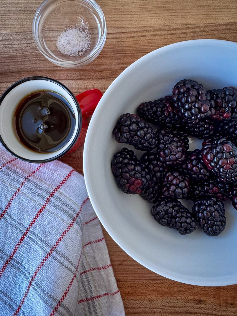 blackberries