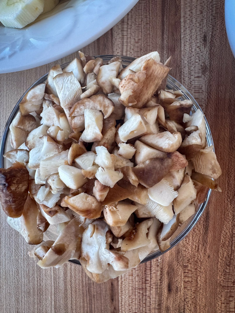 shiitake mushrooms for healthy lentil soup
