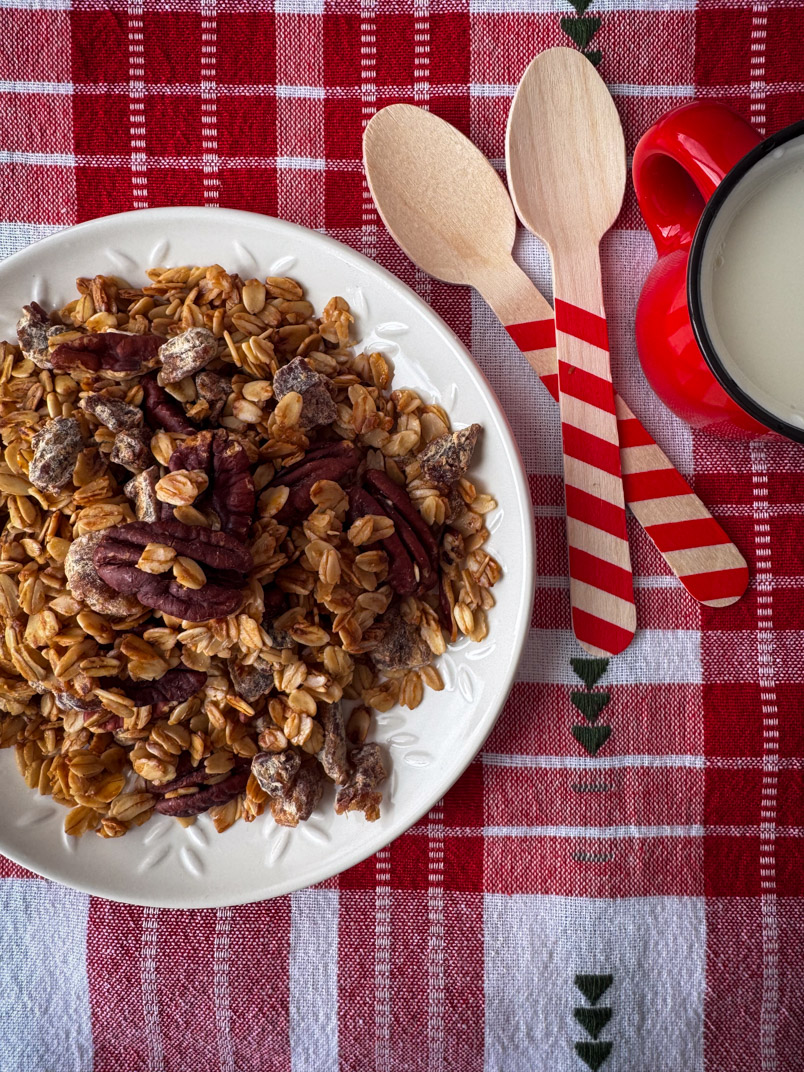 maple pecan granola with toasted maple pecans maple pecan granola with toasted maple pecans