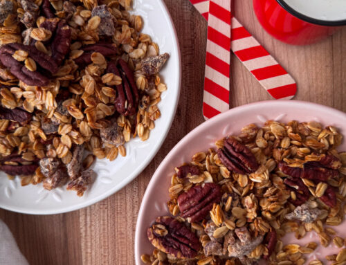 Honey and Maple Pecan Granola