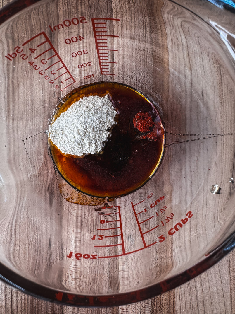 paprika, ghee, einkorn wheat, sea salt, hing, black pepper, and cumin paprika, ghee, einkorn wheat, sea salt, hing, black pepper, and cumin