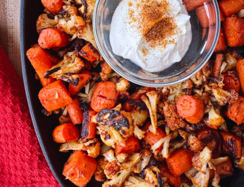 Roasted Cauliflower and Carrots