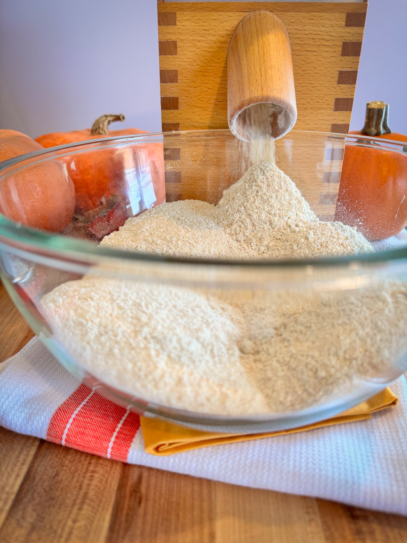 einkorn wheat flour and flour mill
