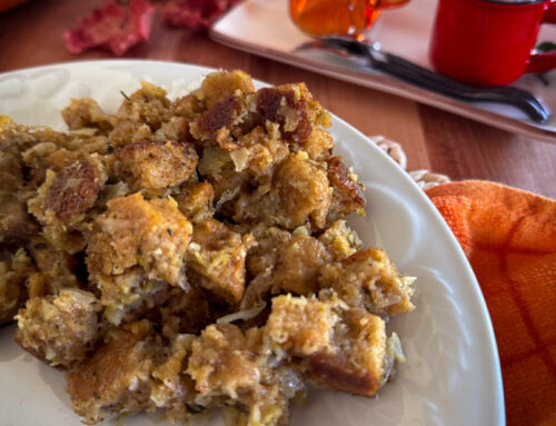 Sourdough Dressing from Ancient Grain Sourdough Bread