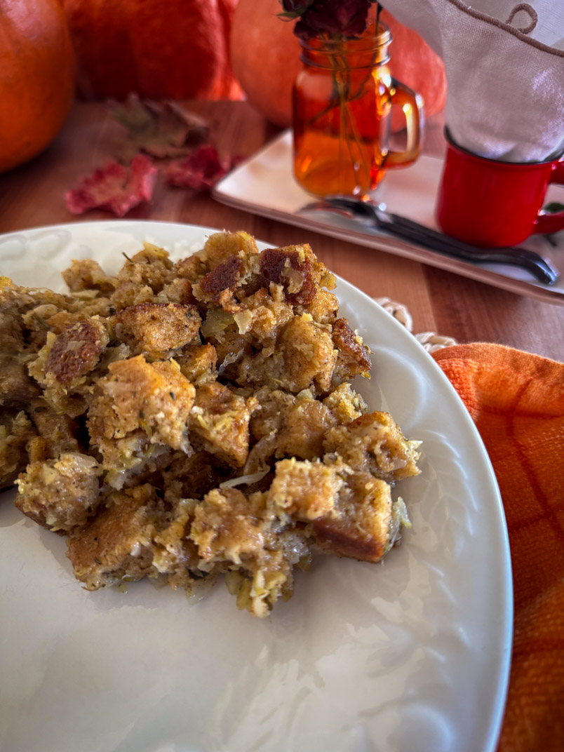 Sourdough Dressing from Ancient Grain Sourdough Bread