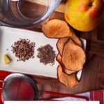 pear tea spices with ginger, caraway, and dandelion root