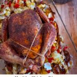 healthy chicken and vegetables