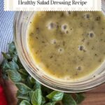 oregano vinaigrette with honey salad dressing