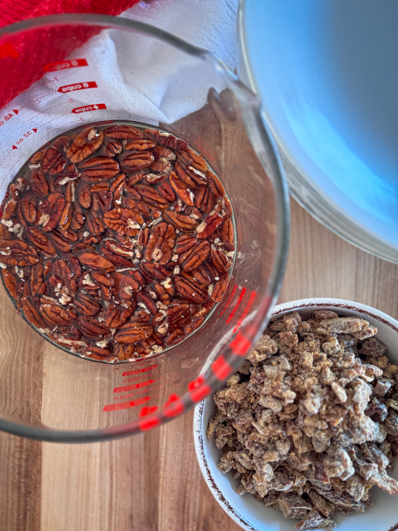 pecans and date for sourdough bread