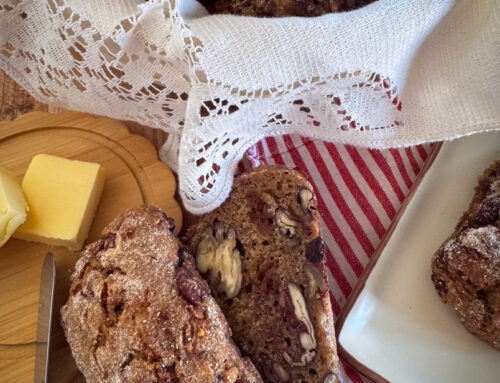 Einkorn Sourdough Breakfast Bars – Pecan Date