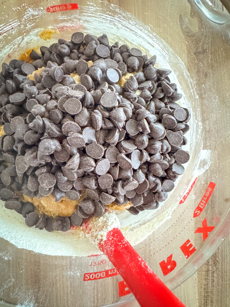 chocolate chip cookie dough